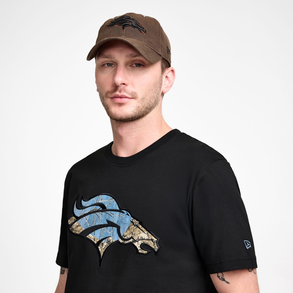 New Era Denver Broncos Black Realtree T-Shirt - Size XL